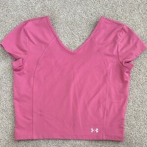Under Armour Women's Pink Crop Top